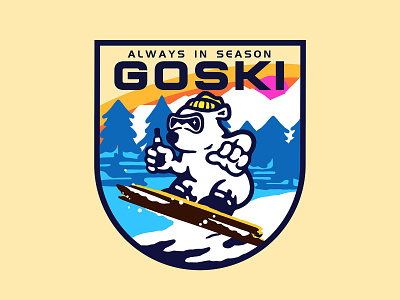 ski design illustration
