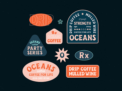 coffee badge badgedesign branding font design graphics