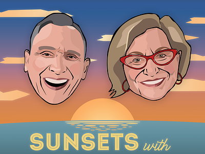 Digital Art for "Sunsets with Dan & Cindi"