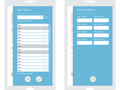 Modal Sheet app flat mobile ui