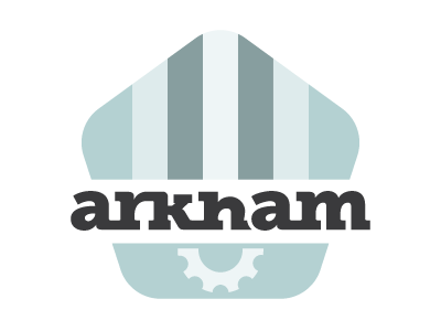 Arkham Logo 7 identity logo