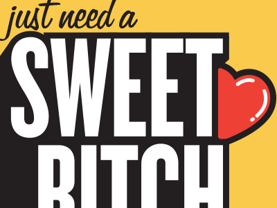 "...Just need a sweet bitch" love lyrics outkast the love below typography