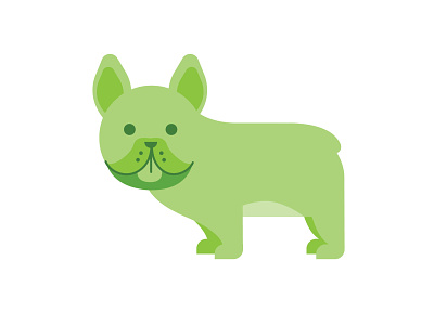 Happy Guy bulldog french bulldog frenchie illustration pet pets