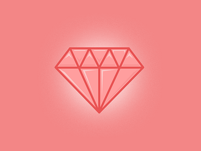 Diamond diamond give back highlight icon shading shadows shine work for free