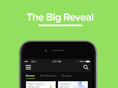 Spotify Mobile App Redesign