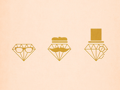 GEMTLEMEN 💎 diamond diamonds gem gems jewels mustache sophisticated