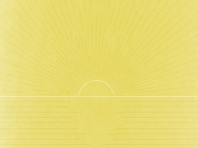 A sun will rise geometry line art lines minimal sun sunrise yellow