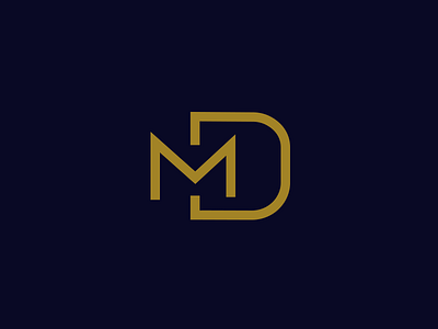 Matt Damon d letters logo m monogram