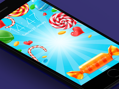 Sweet UI candy illustration iphone sweet ui wallpapers