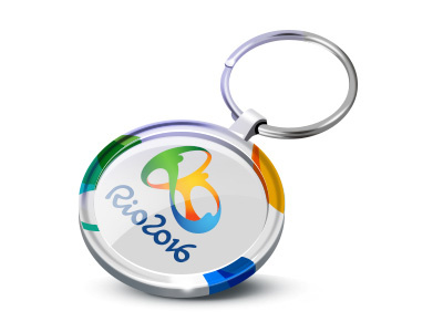 Rio 2016 souvenir trinket 2016 game icon illustration olympic game rio souvenir sport trinket