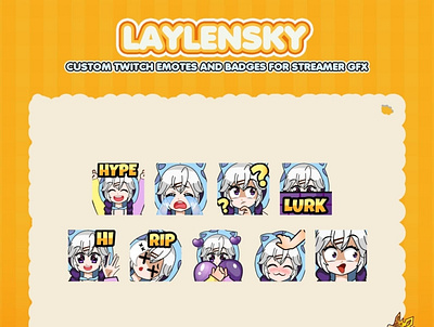 Custom emotes for twitch, youtube, discord and facebook custom emotes twitch discord emotes facebook emotes loyalty badges sub badges sub emotes twitch sub emotes twitchemotes unique emotes youtube emotes