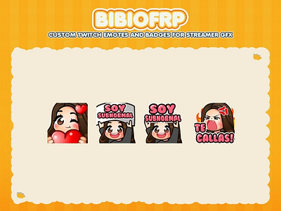 Custom emotes for twitch, youtube, discord and facebook