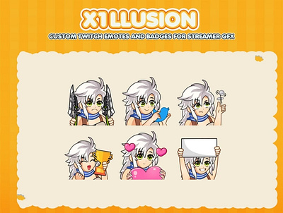 Custom emotes for twitch, youtube, discord and facebook custom emotes twitch cuteemotes discord emotes emotes emotes for twitch facebook emotes twitchaffiliate twitchemoteartist twitchemotes youtube emotes