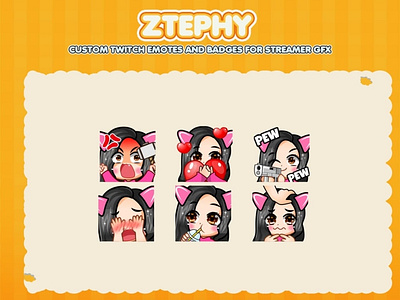 Custom emotes for twitch, youtube, discord and facebook