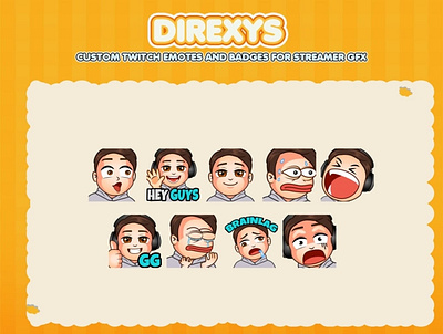 Custom emotes for twitch, youtube, discord and facebook custom emotes twitch discord emotes emotes for twitch twitch emotes artist twitchemotes youtube emotes