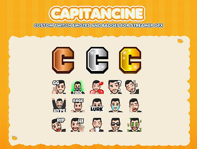 Custom emotes for twitch, youtube, discord and facebook bronze badges custom emotes twitch cute chibi emotes discord emotes facebook emotes gamers emote guy emotes silver badges twitch badges youtube badges youtube emotes