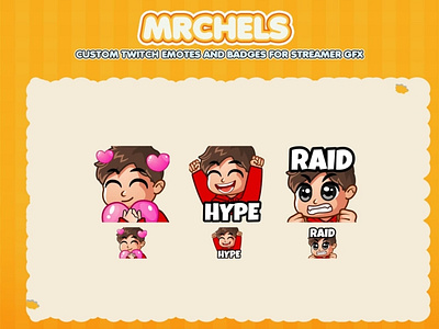Custom Emotes For Twitch Youtube Discord And Facebook By Pascal Infinity On Dribbble