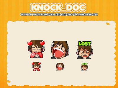 Custom emotes for twitch, youtube, discord and facebook broen hair emotes chibi guy emotes chibi twitch emotes custom twitch emotes cute chibi emotes discord emotes facebook emotes gamers emotes guy emotes youtube emotes