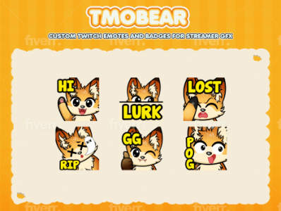 Custom emotes for twitch, youtube, discord and facebook custom emotes twitch custom twitch emotes cute animal emotes cute emotes cute fox emotes discord emotes facebook emotes fox emotes twitchemotes youtube emotes