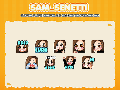 Custom emotes for twitch, youtube, discord and facebook