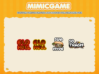 Custom emotes for twitch, youtube, discord and facebook