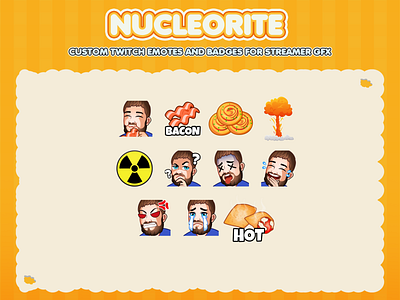 Custom emotes for twitch, youtube, discord and facebook