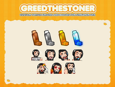 Custom emotes for twitch, youtube, discord and facebook cute emotes cute human emotes discord emotes gamers emotes guy emotes human emotes loyalty badges twitch badges twitch emotes youube emotes