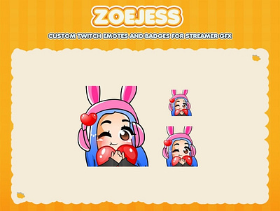 Custom emotes for twitch, youtube, discord and facebook cute emotes human emotes