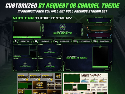 CUSTOM ANIMATED TWITCH OVERLAY PACKAGE/STREAM PACKAGE/TWITCH ALE animatedoverlay customoverlay customtwitchalerts customtwitchoverlay customtwitchscreen cuteoverlay streamoverlay twitchalerts twitchoverlay twitchpanels