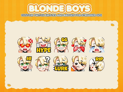 Custom emotes for twitch, youtube, discord and facebook