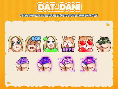 Custom emotes for twitch, youtube, discord and facebook angry emotes animal emotes booty emotes chibi emotes chibi girls emotes cute girl emotes girls emotes orange cat emotes twitch badges twitch emotes