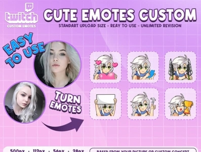 TWITCH EMOTES AND BADGES