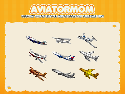 TWITCH EMOTES AND BADGES aircraft badges aircraft boeing aircraft boeing emotes aircraft emotes custom emotes twitch gold badges transportation emotes twitch badges twitch emotes white aircraft emotes