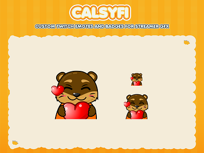 CUSTOM TWITCH EMOTES AND TWITCH BADGES animal emotes bear emotes custom emotes twitch cute bear emotes cute emotes digitarart emotes emotes for twitch love emotes twitch emotes