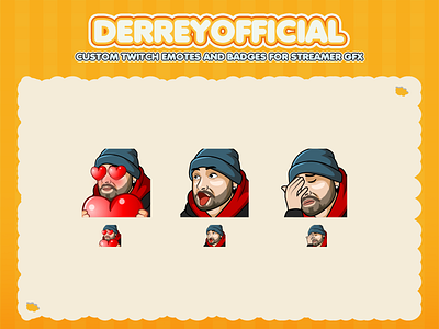 CUSTOM TWITCH EMOTES AND TWITCH BADGES