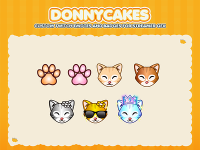 CUSTOM TWITCH EMOTES AND TWITCH BADGES badges badges for twitch brown badges cat badges cheer bit badges custom bit badges discord badges loyalty badges twitch badges youtube badges