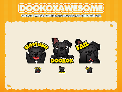 CUSTOM TWITCH EMOTES AND TWITCH BADGES black dog emotes chibi emotes custom dog emotes custom pet emotes cute dog emotes dog emotes emotes for twitch twitch animal emotes twitch emotes youtube emotes