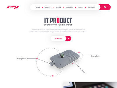 Profo landing Page