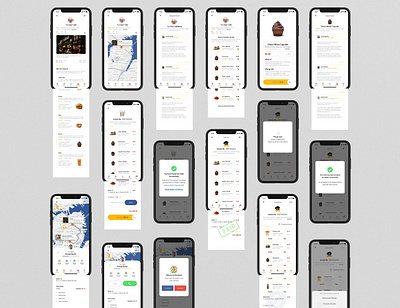 Food Delivery - Mobile App UI Kit