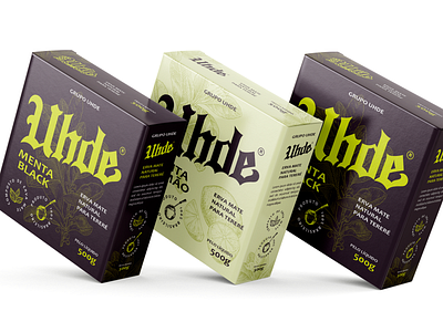 UHDE ERVA MATE. Packaging Design