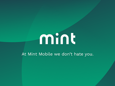 Mint Mobile - Logo Redesign art branding clean design flat graphic design illustration illustrator logo minimal