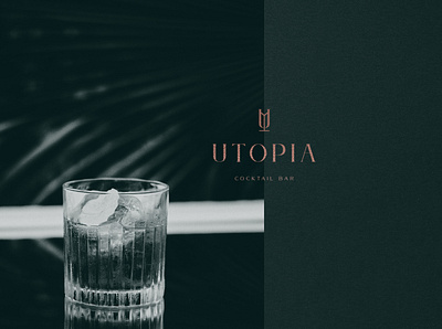 UTOPIA brand design brand identity branding branding design design graphicdesign illustration logo design logotype minimal