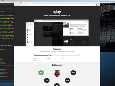 app.qlay.me is Live! landing onepage qlay