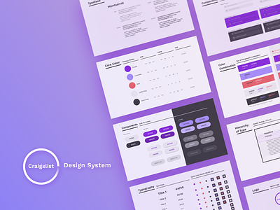 Craigslist Design System Redesign