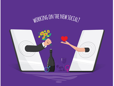 Working on the new social?