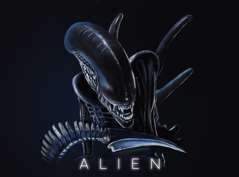 Alien by artingear on Dribbble