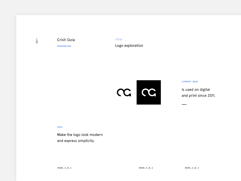 Rebranding logo exploration dribbble