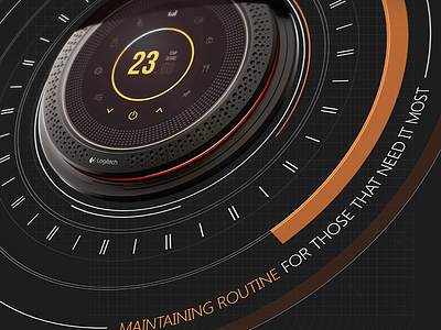 Logitech: Environmental Control System Visualisation