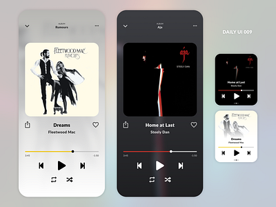 PlayIST | Daily UI Challenge 009 100 day challenge daily dailyui illustration music player