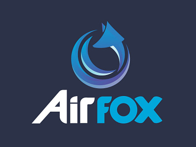 Airfox Logo illustration logo